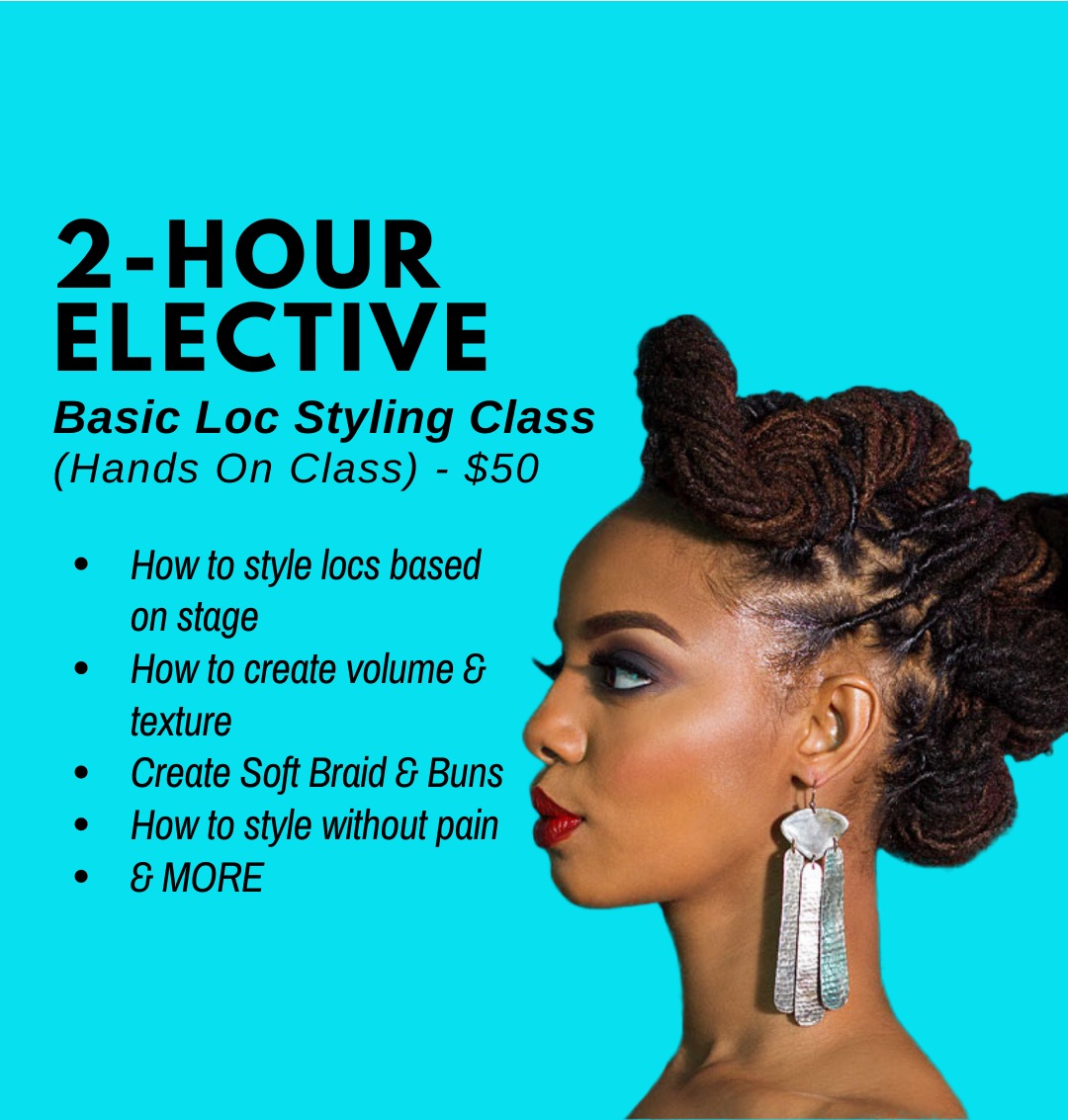 Atlanta Stone Mtn Loctician Hair Stylist | Loc Classes