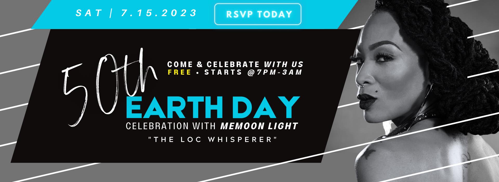 Loc art earth day birthday Memoon Light the loc whisperer
